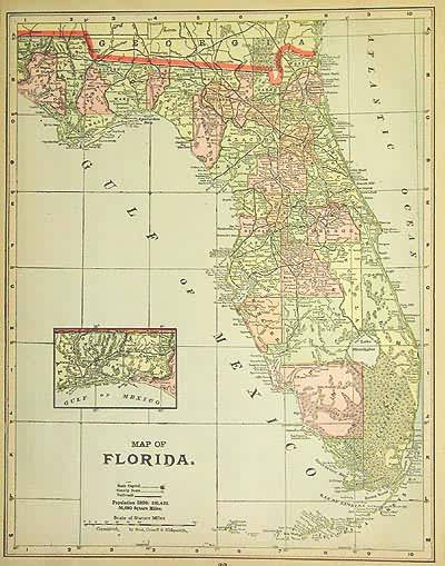 Map of Florida