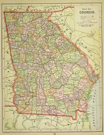 Map of Georgia
