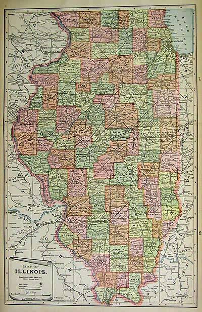 Map of Illinois