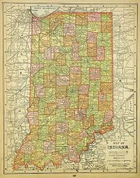 Map of Indiana