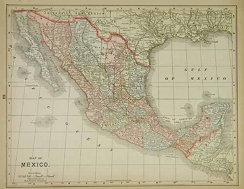 Map of Mexico