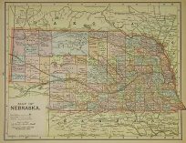 Map of Nebraska