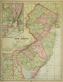 Map of New Jersey