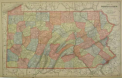 Map of Pennsylvania Map of Pennsylvania
