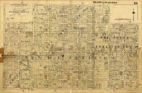 Miami and Suburbs - 1936 - Sheet 10 - (Little Havana - area bound by NW 5th St.