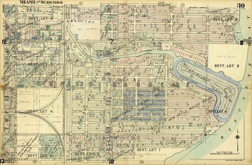 Miami and Suburbs - 1936 - Sheet 30 - (Morningside/Edgewater - area bound by NE 82nd Terrace