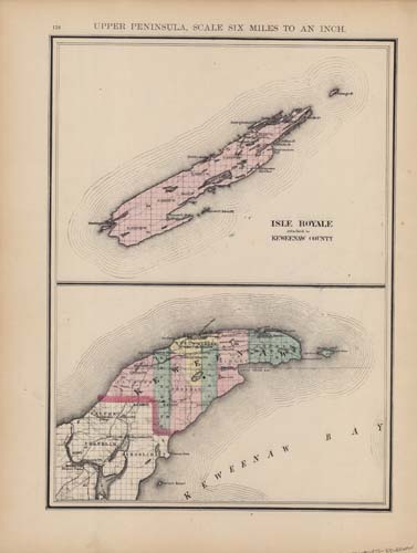 Keweenaw County and Isle Royal