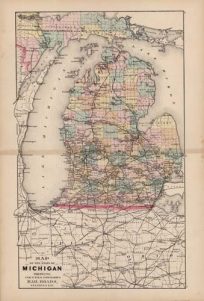 Map of Michigan