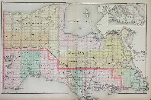 Chippewa and Mackinac Counties Michigan Chippewa and Mackinac Counties Michigan