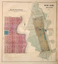 Maps of the Cities of New Auburn and New Ulm