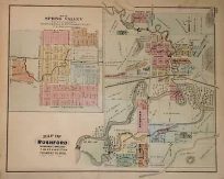 Maps of Spring Valley and Rushford