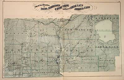 Map of the Counties of Todd