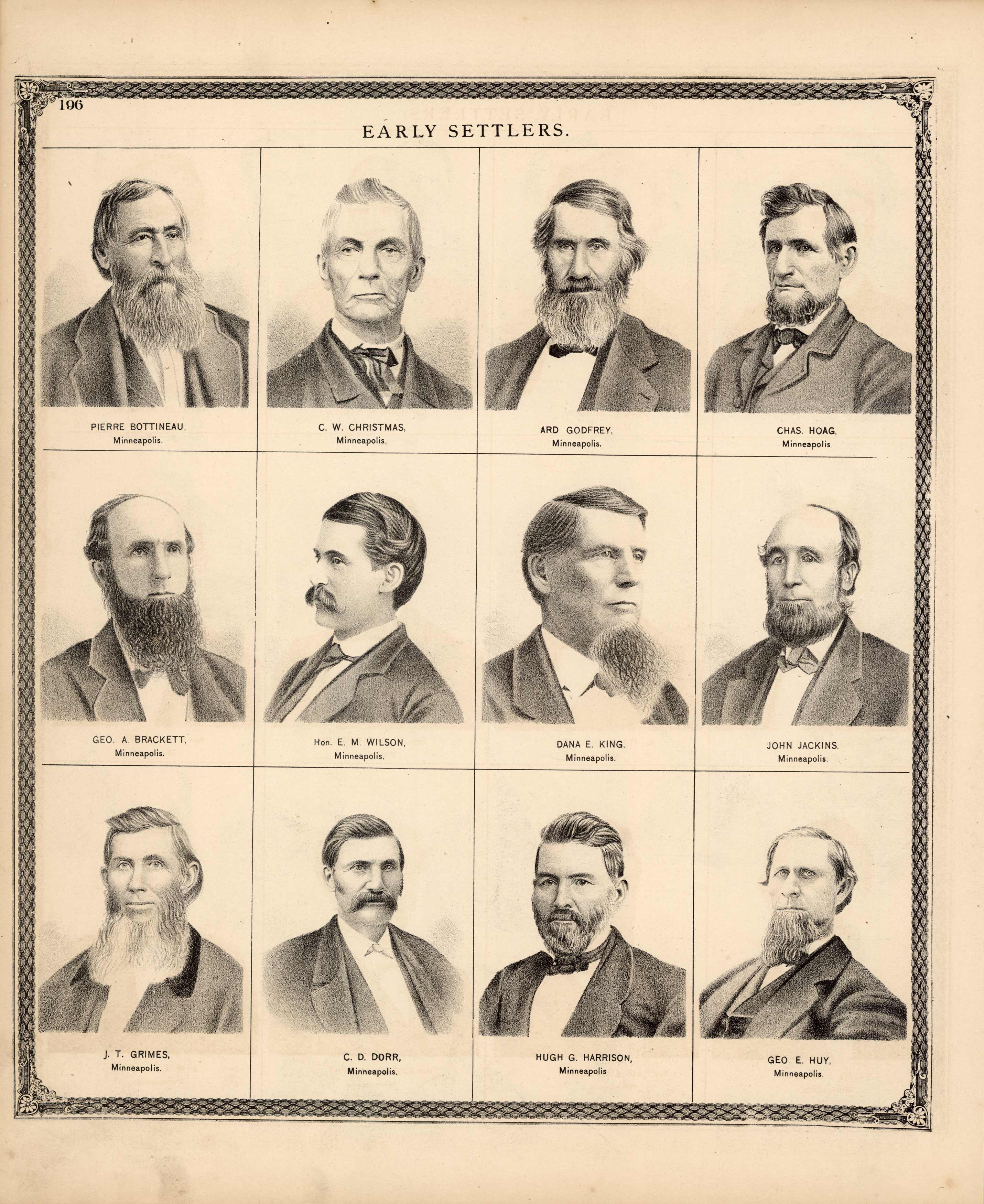 Early Settlers Early Settlers