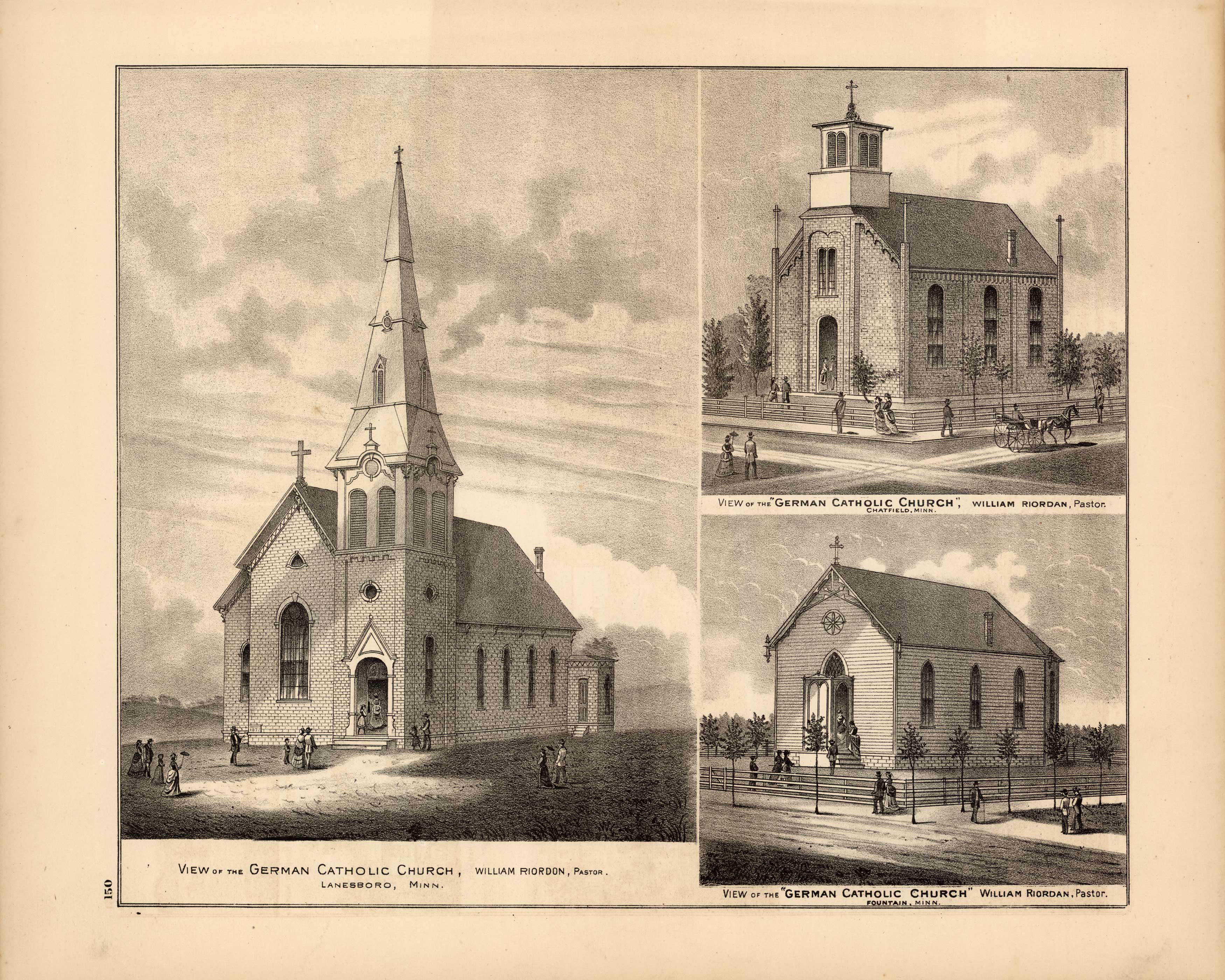 View of the German Catholic Church View of the German Catholic Church