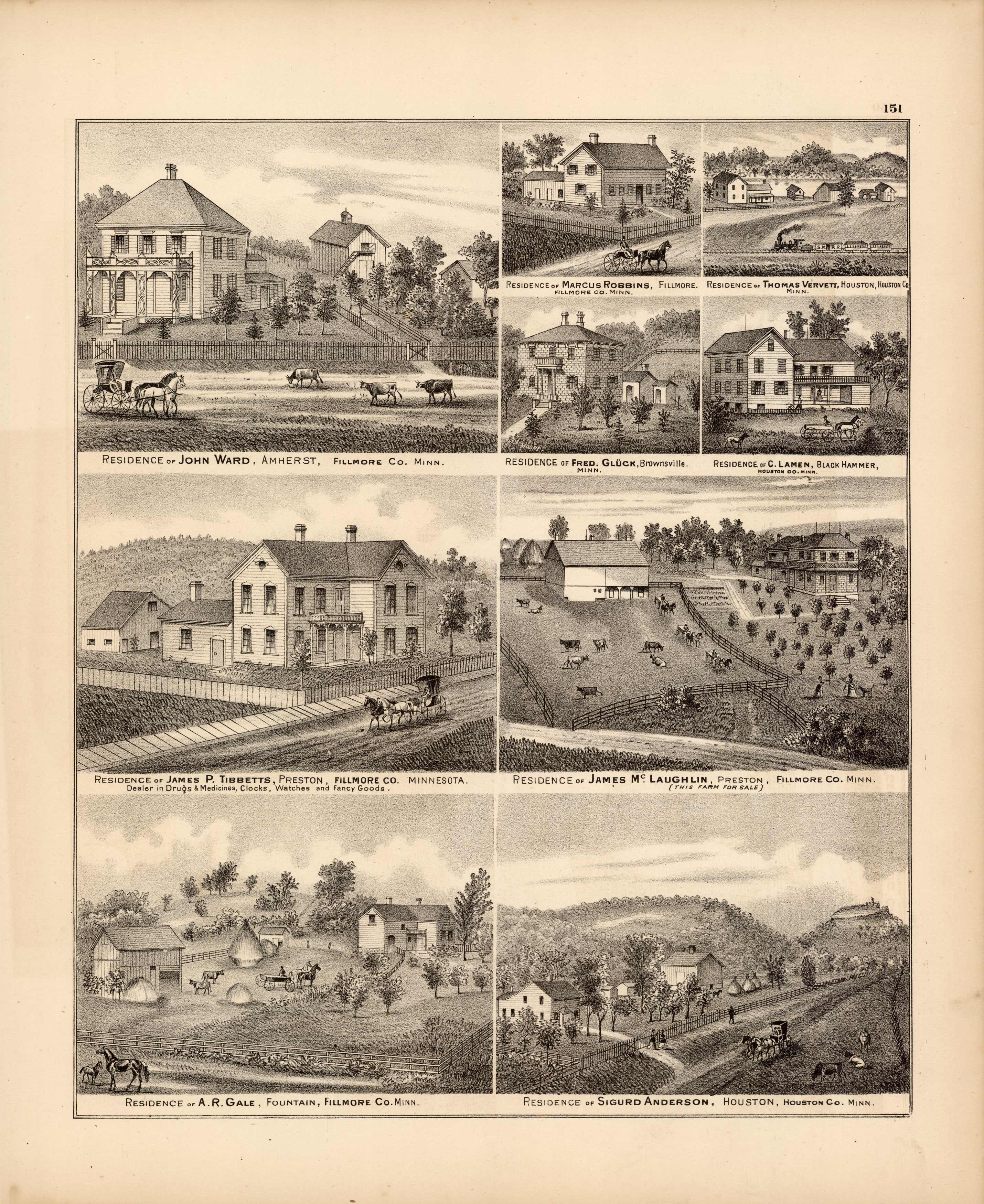 Residence of John Ward Residence of John Ward