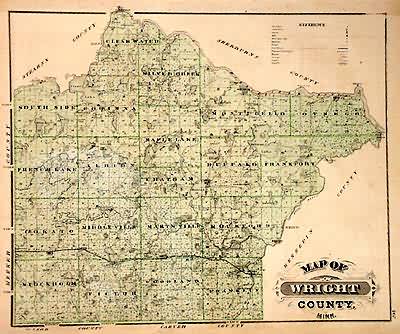 Map of Wright County