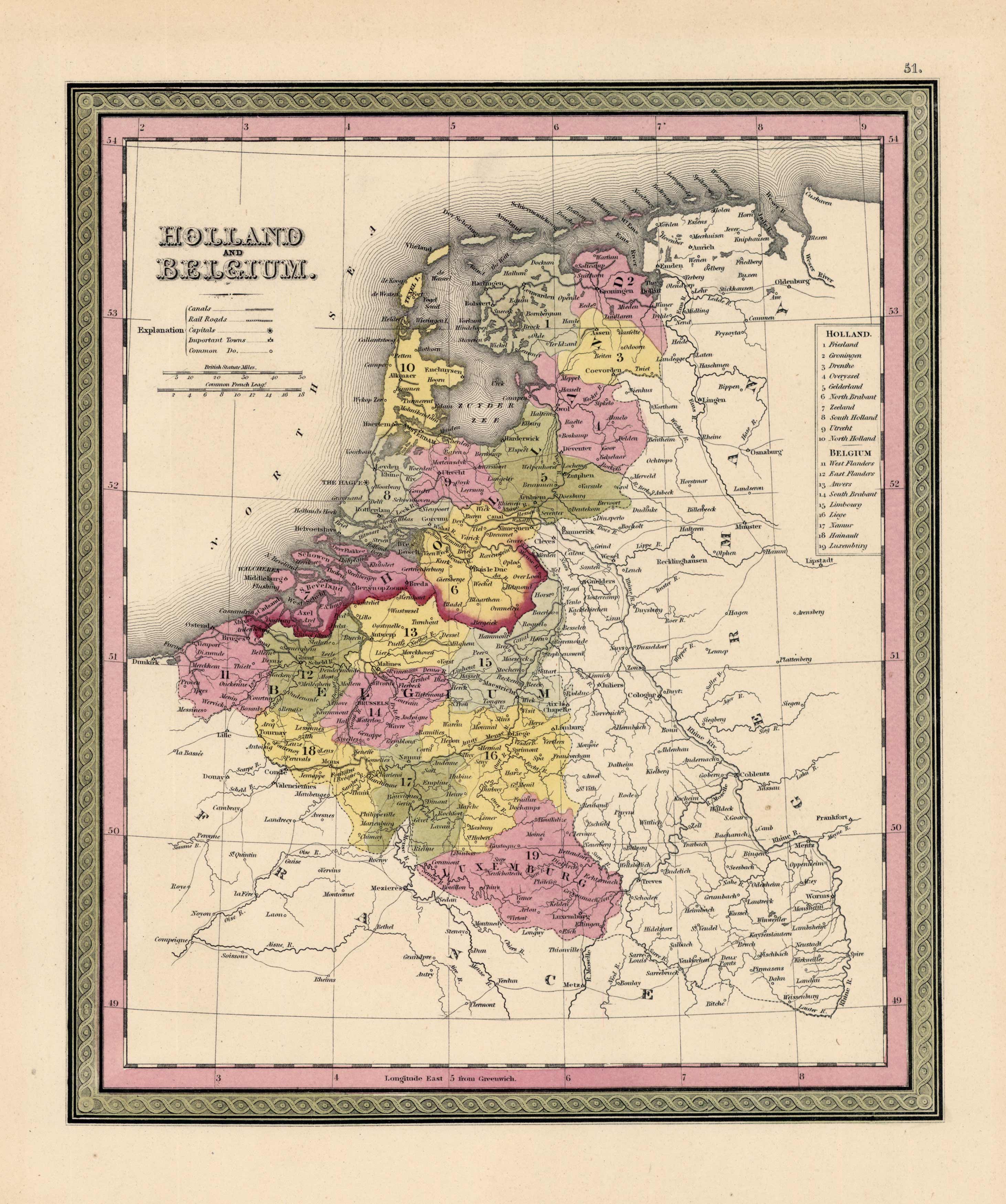 Holland and Belgium