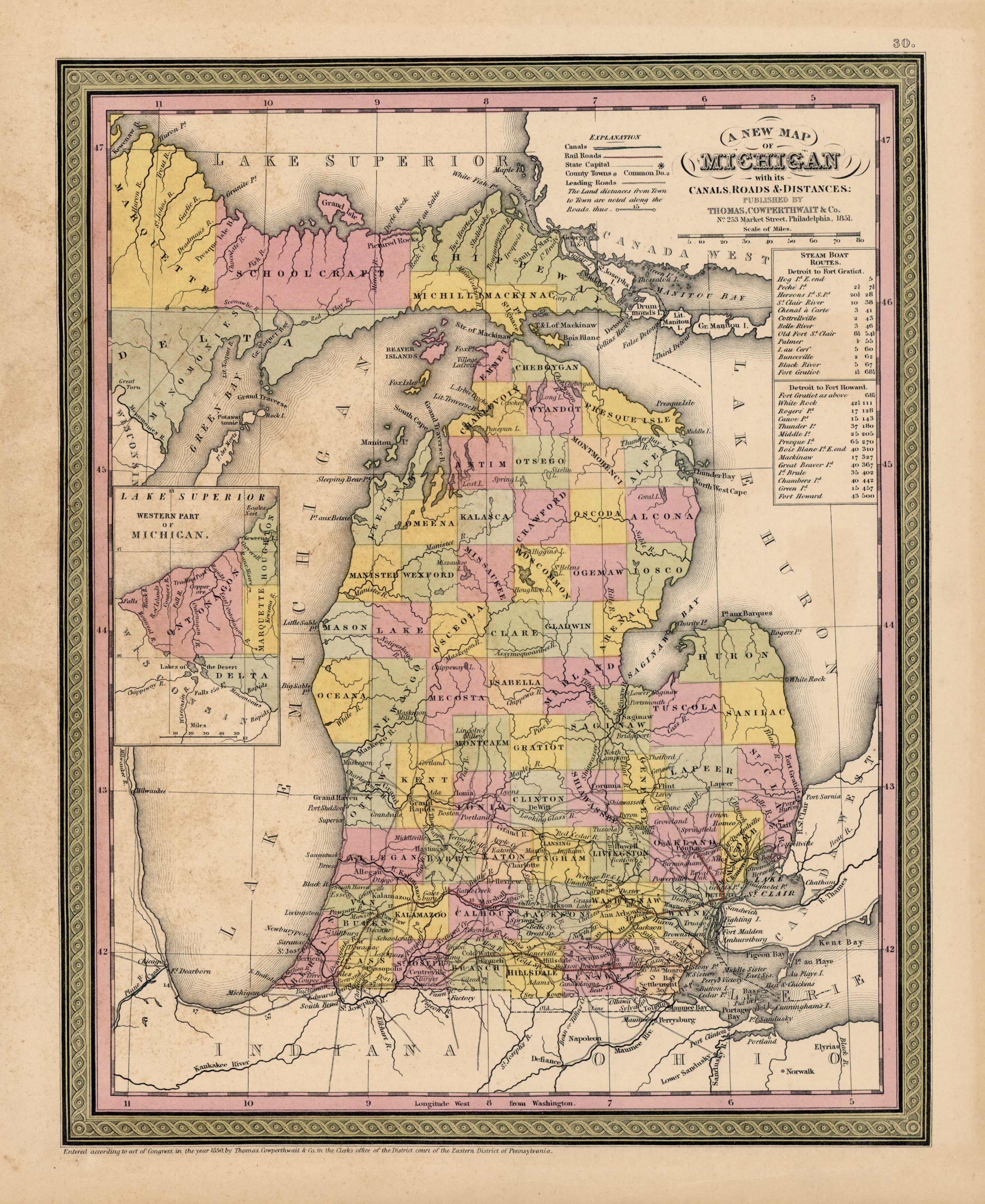 A New Map of Michigan
