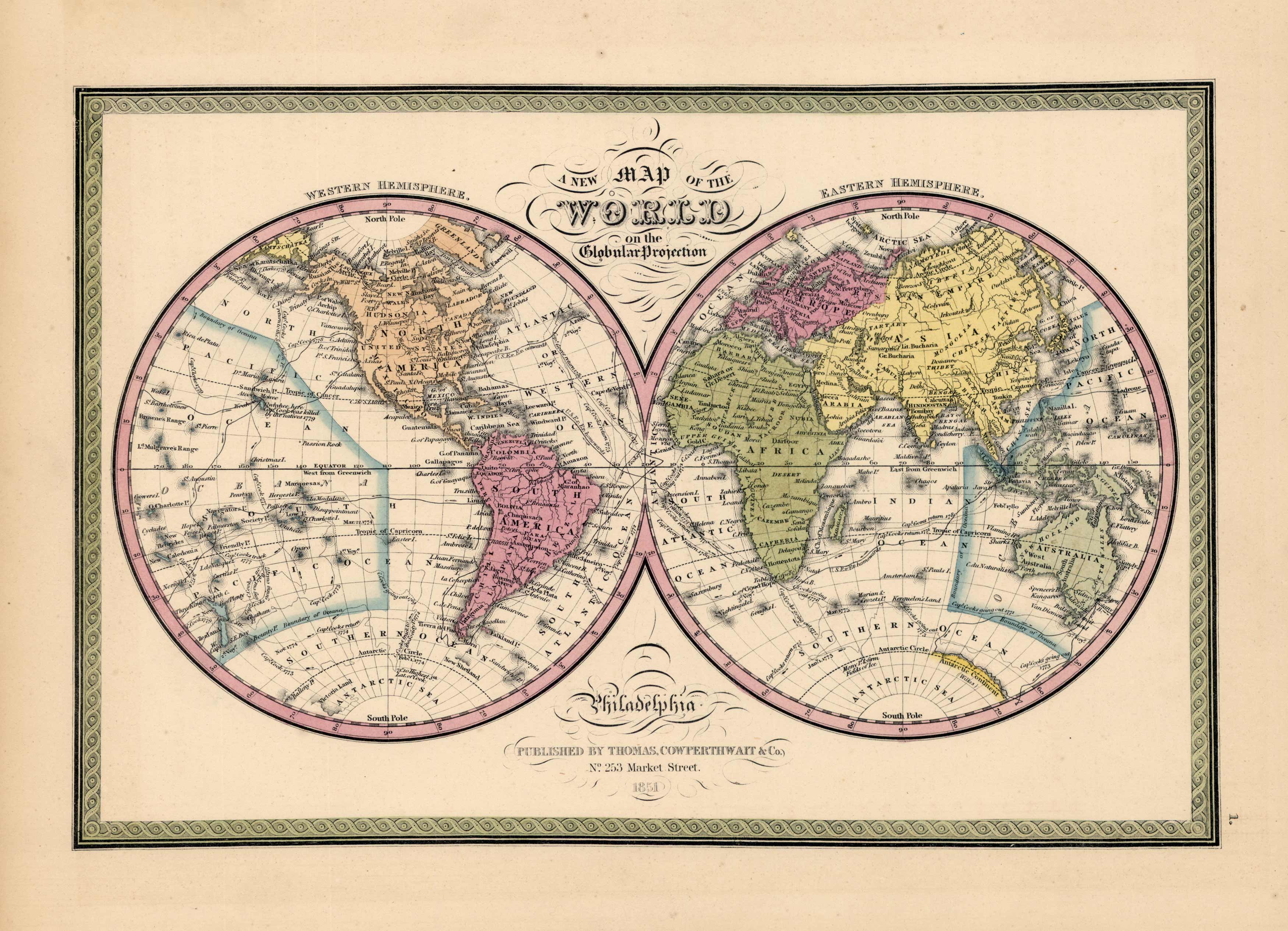 A New Map of the World