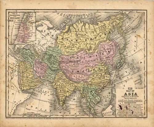 Map of Asia