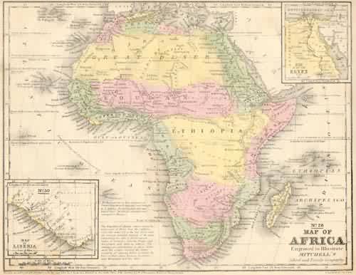Map of Africa