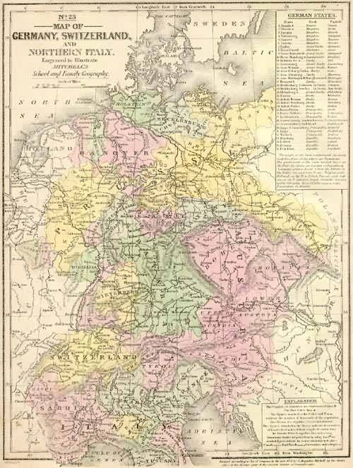 Map of Germany Map of Germany