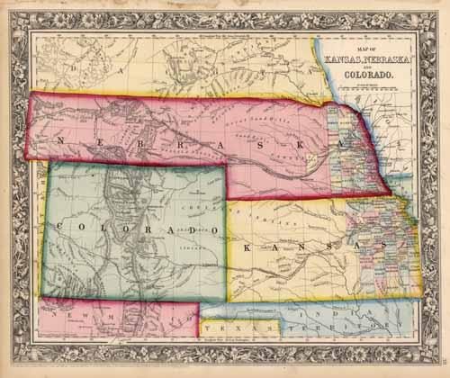 Map of Kansas