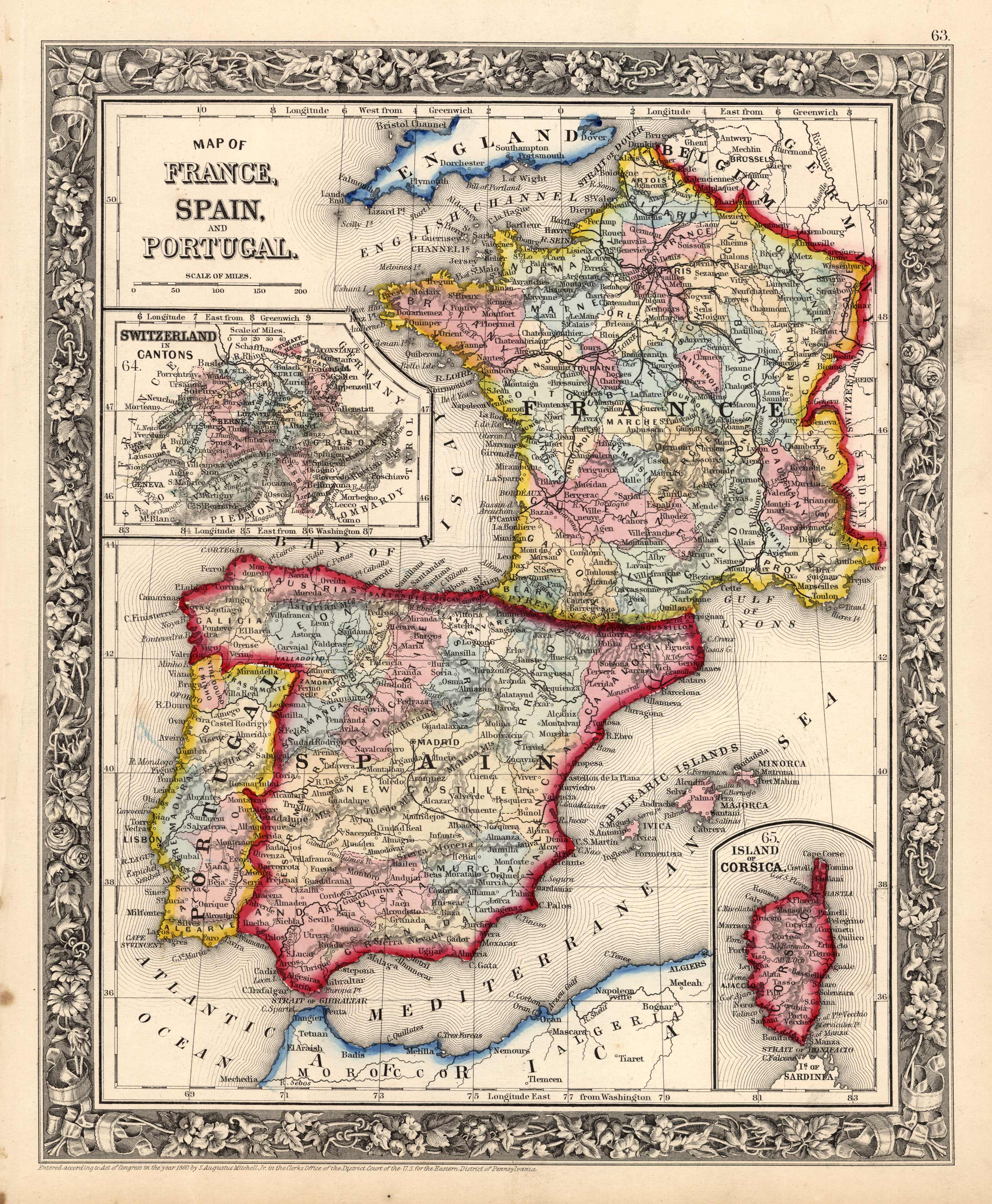 Map of France