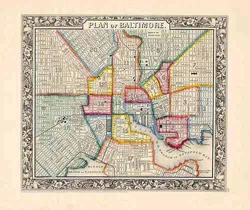 Plan of Baltimore