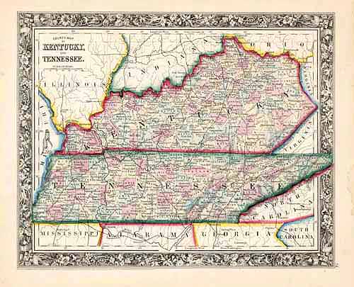 Kentucky and Tennessee