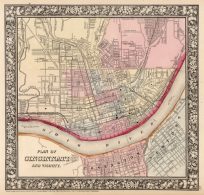 Plan of the Cincinnati and Vicinity
