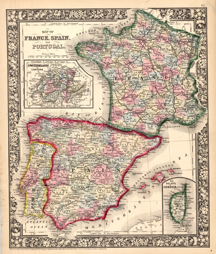 Map of France