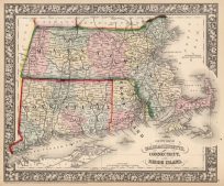 County Map of Massachusetts