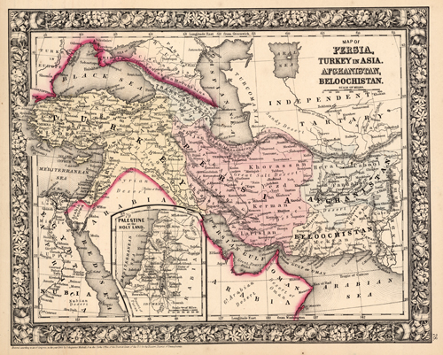 Map of Persia