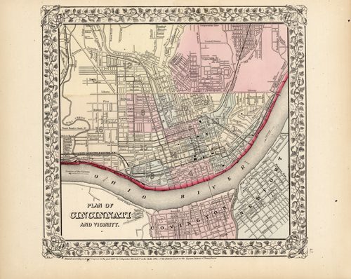 Plan of the City of Cincinnati and Vicinity