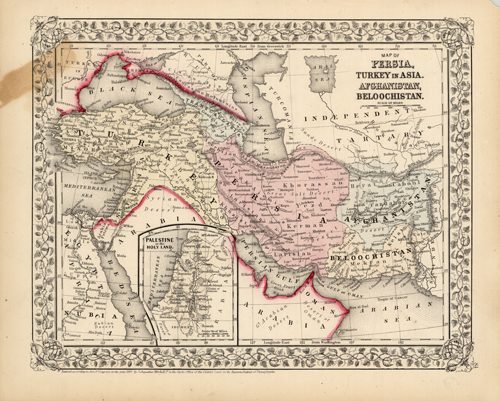 Map of Persia