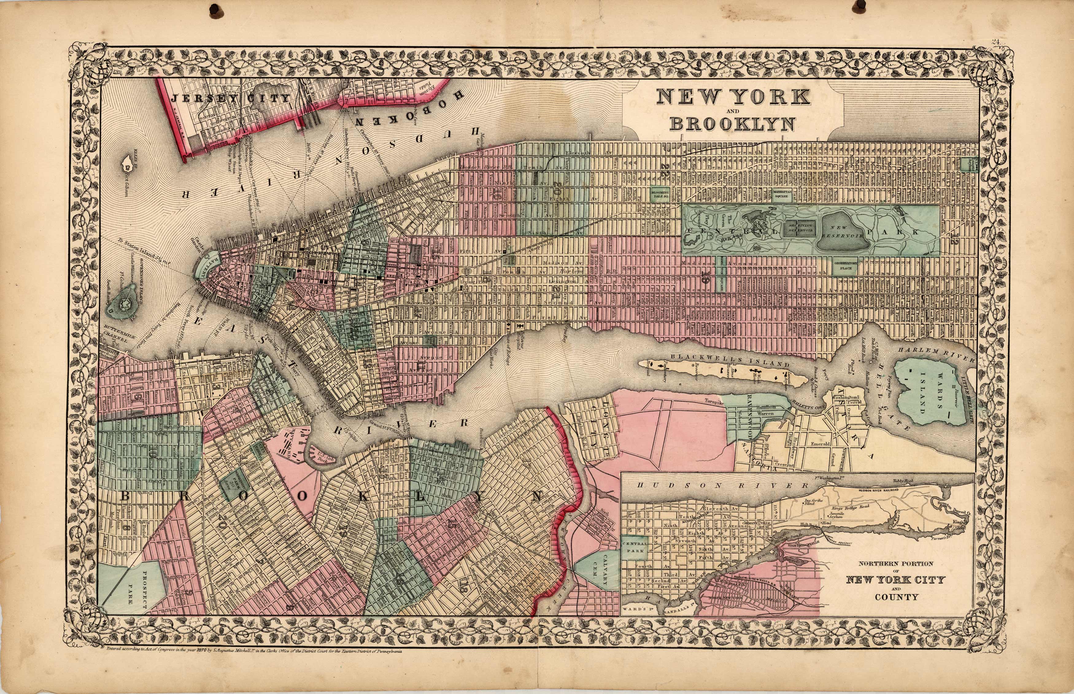 New York and Brooklyn New York and Brooklyn