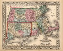 County Map of Massachusetts