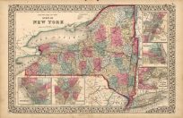 County Map of the State of New York
