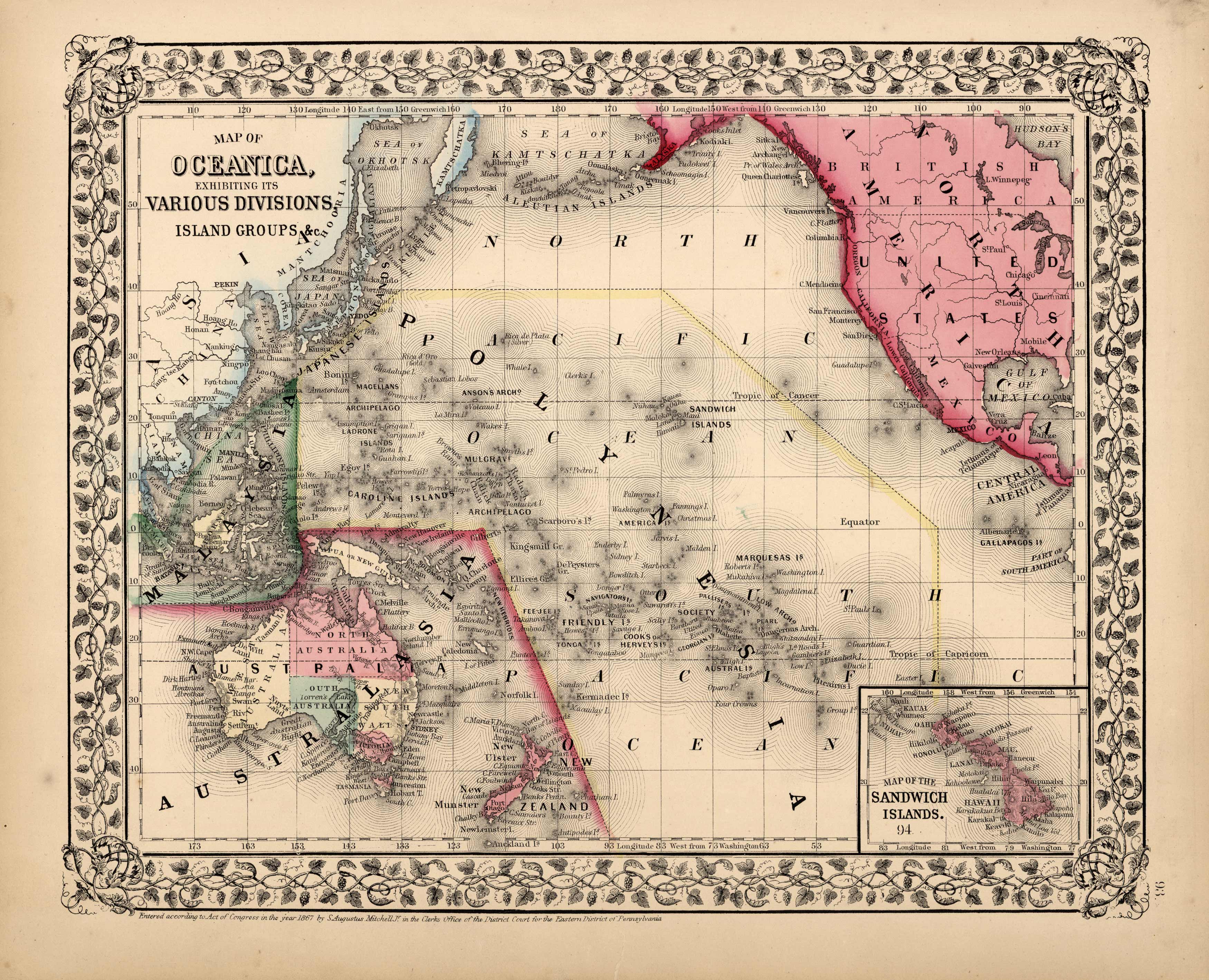 A New Map of Oceanica