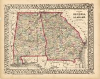 Georgia and Alabama