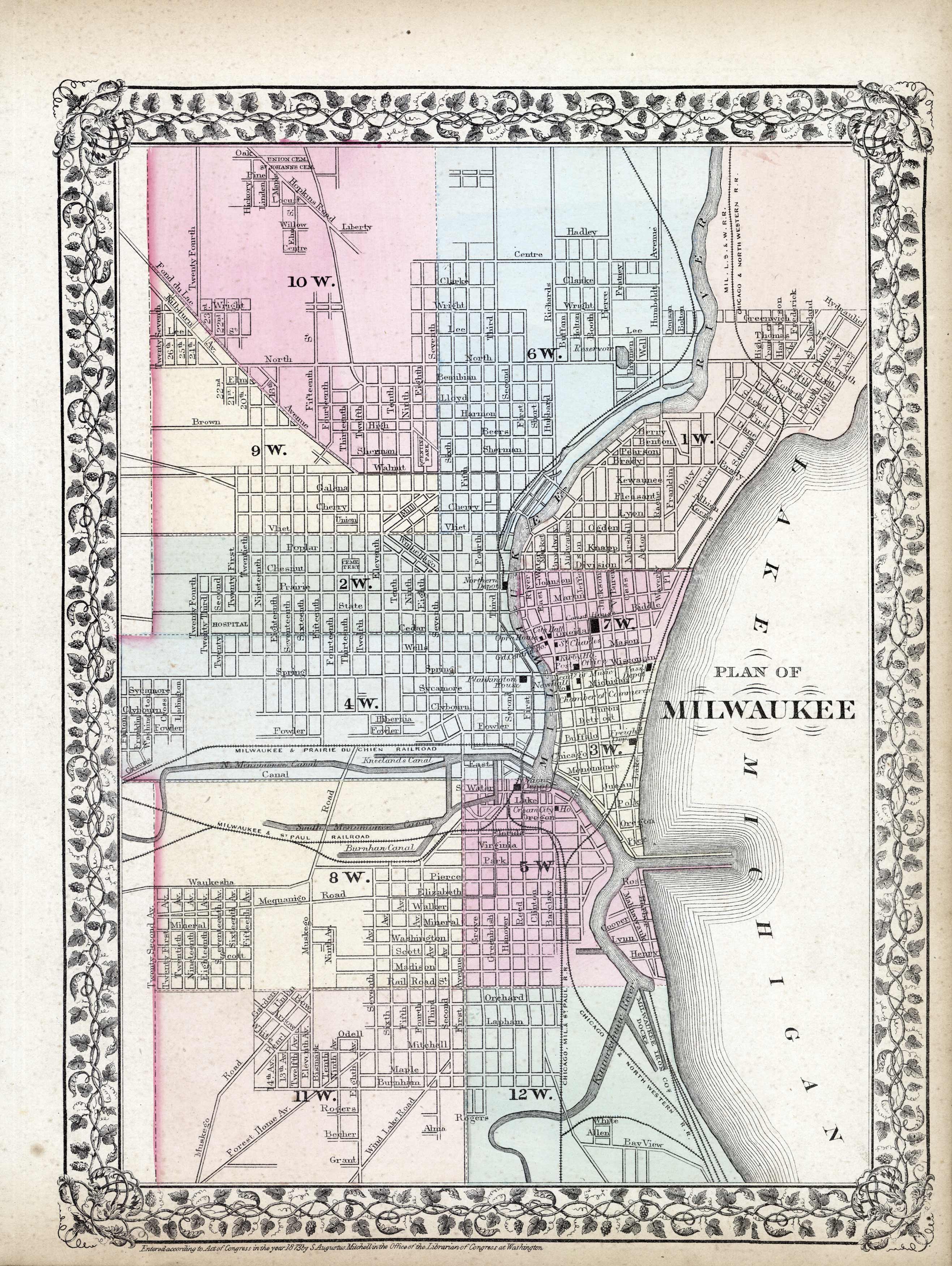 Plan of Milwaukee