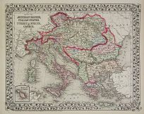 Map of the Austrian Empire