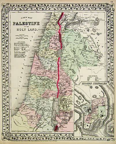A New Map of Palestine