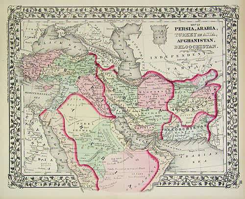 Map of Persia Map of Persia