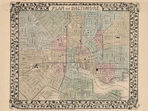 Plan of Baltimore