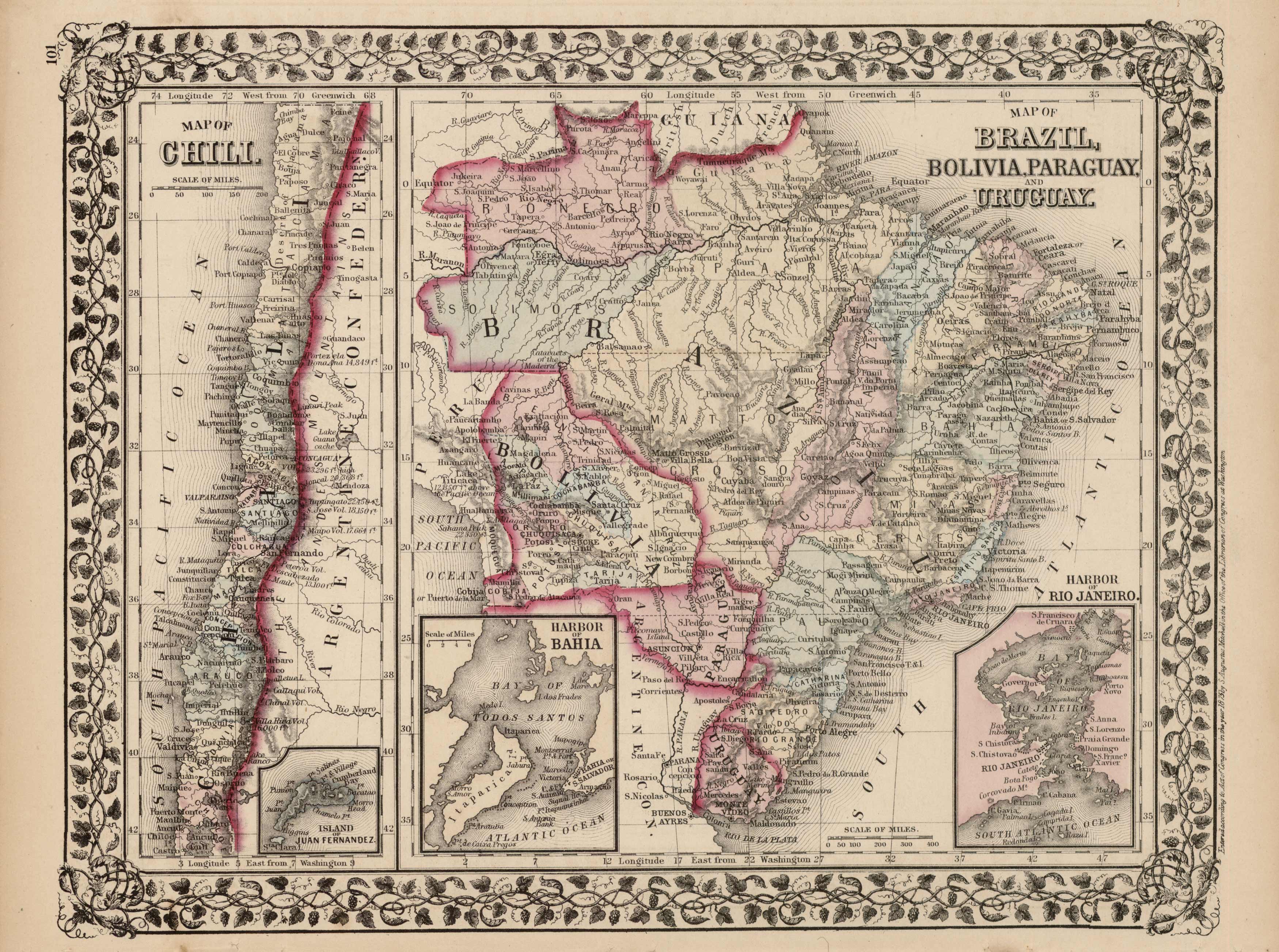 Map of Brazil