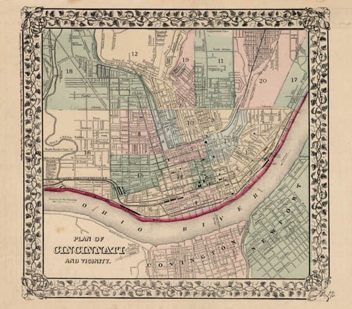 Plan of Cincinnati and Vicinity