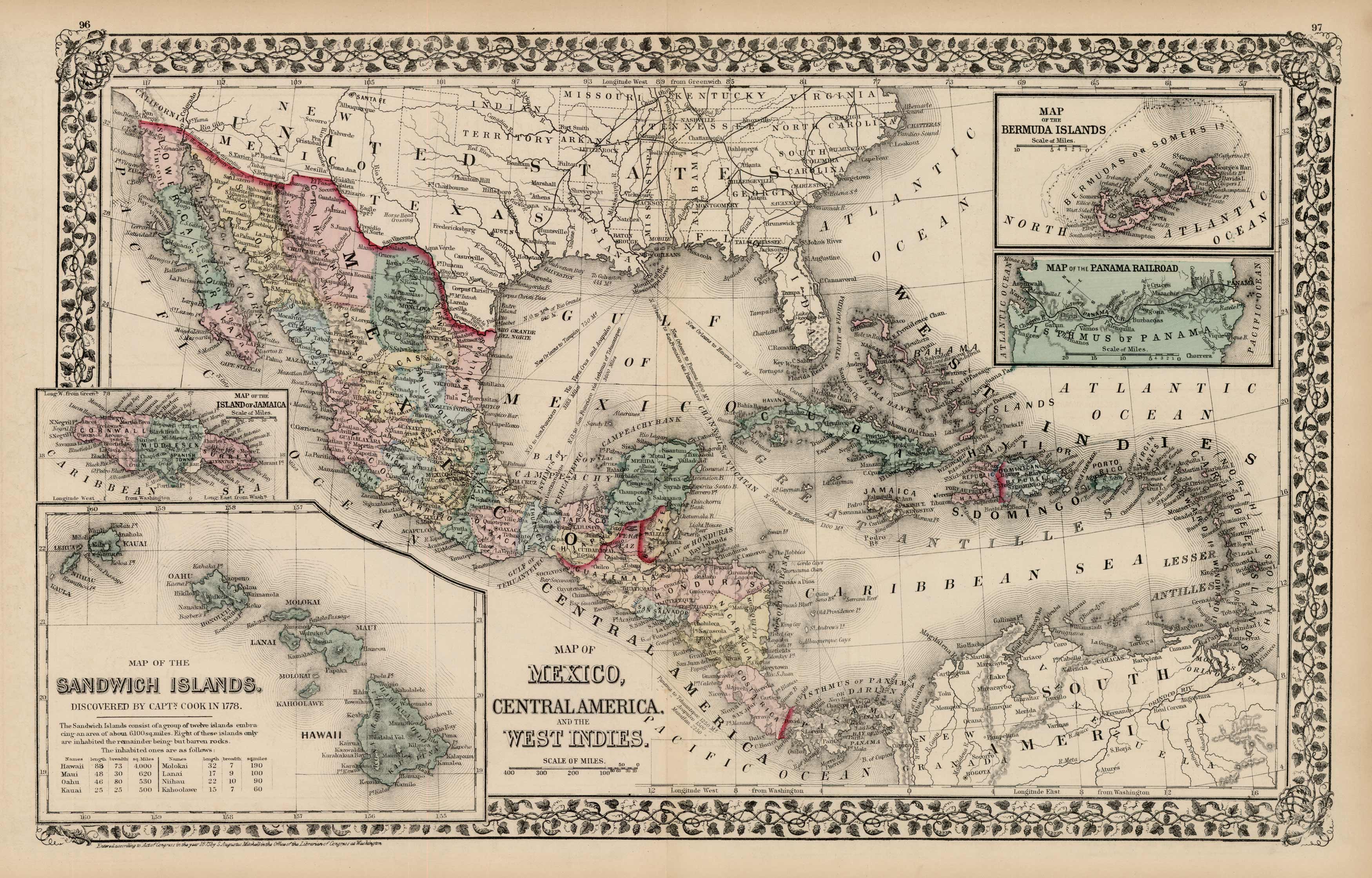 Map of Mexico Map of Mexico