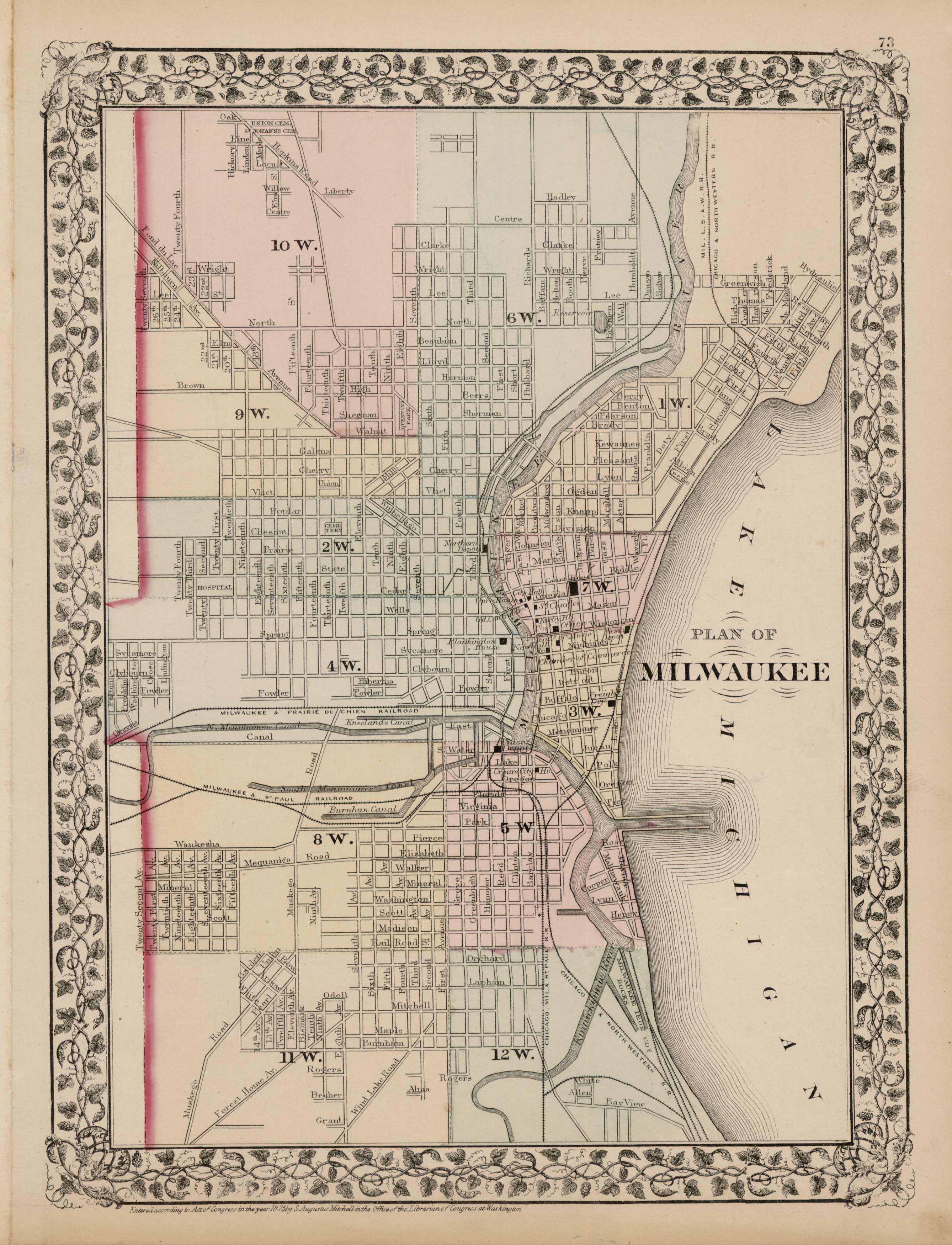 Plan of Milwaukee